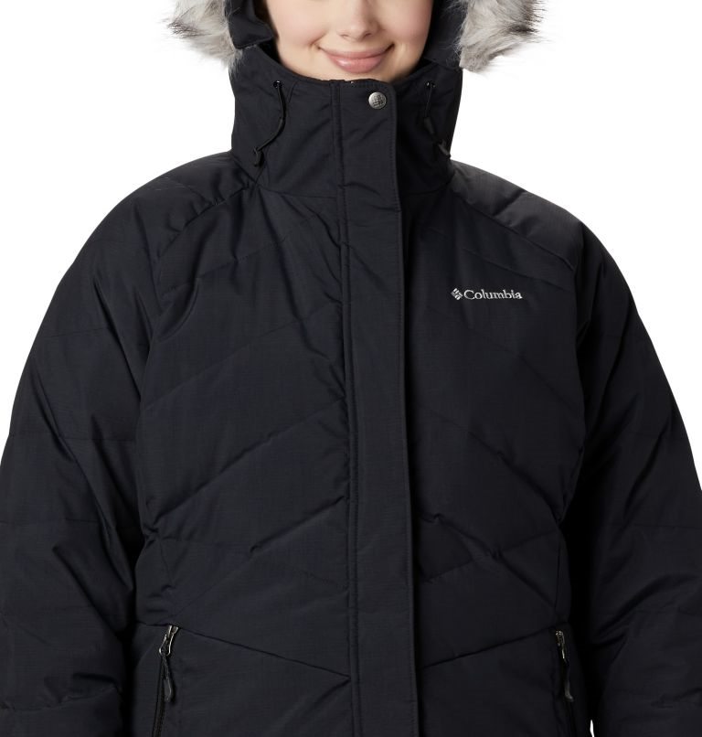 Women's Columbia Lay D Down II Mid Jackets Black | Plus Size CA-HC106